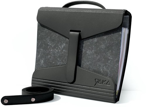 Yaka porte-classeur, noir