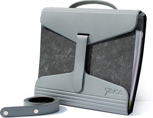 Yaka porte-classeur, gris