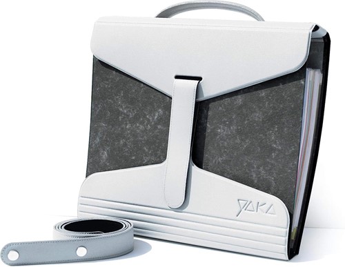 Yaka porte-classeur, blanc