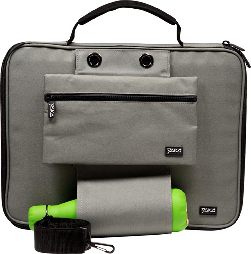 Yaka sac informatique pour ordinateurs portables de 13,3 pouces, gris