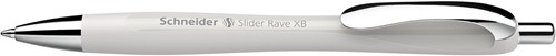 Schneider balpen Slider Rave Trend Edition, extra breed, blauwe inkt, silver grey