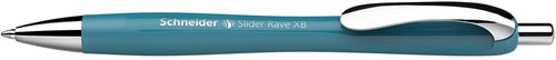 Schneider balpen Slider Rave, extra breed, blauwe inkt, teal