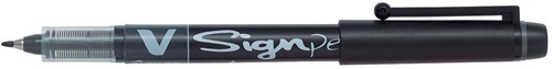 Pilot Fineliner V-Sign Pen zwart 1 Stuk