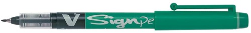 Pilot Fineliner V-Sign Pen groen