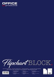 OFFICE products flip-overblok, 58,5 x 81 cm, effen, 50 vel