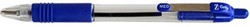 ZEBRA Z-grip stylo bille, 1 mm, bleu