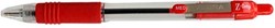 ZEBRA Z-grip stylo bille, 1 mm, rouge