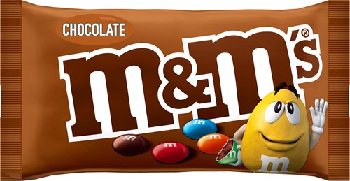 M&M'S choco, sachet de 45 g, paquet de 24 pièces
