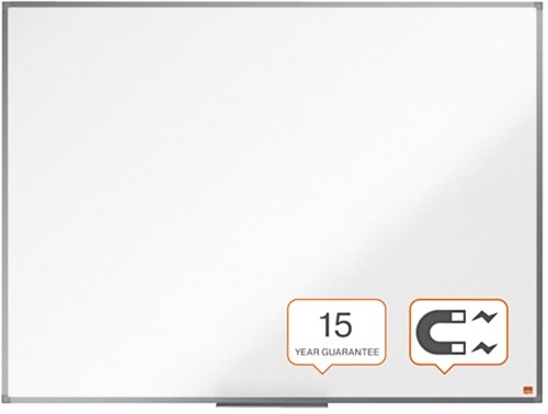 Whiteboard Nobo Essence 90x120cm staal 1 Stuk