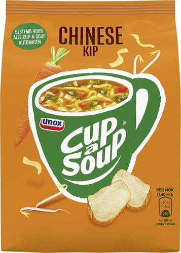 Cup-a-Soup vending, poulet chinois, 140 ml, sac de 40 portions