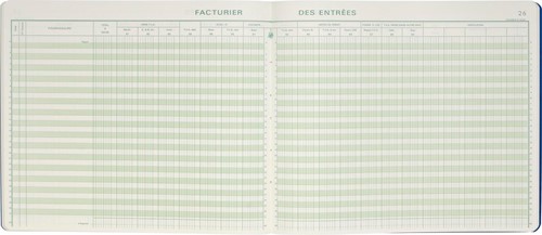 Exacompta formulieren inkoop met BTW, ft 27 x 32 cm, Franstalig