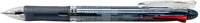 ZEBRA Clip on Slim 4-kleurenbalpen, 0,7 mm, klassieke inktkleuren