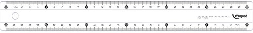 Maped latte Essentials 146, 30 cm, éco, double graduation 1 Stuk
