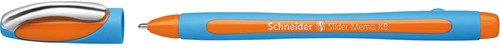 Schneider Stylo bille Slider Memo, pointe extra large, orange