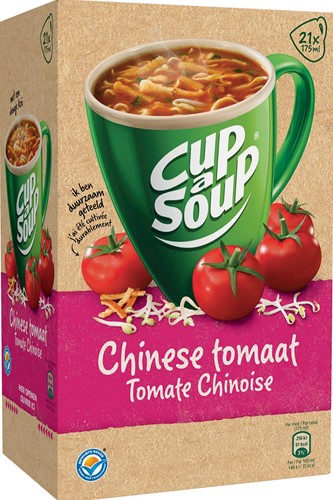 Cup-a-Soup Chinese tomaat, pak van 21 zakjes 21 Zak