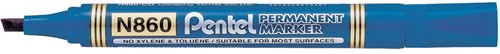 Pentel marqueur permanent N860-C, bleu
