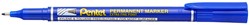 Pentel permanente marker NF450-C, blauw