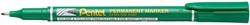 Pentel permanente marker NF450-D, groen