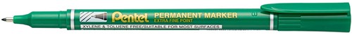 Pentel permanente marker NF450-D, groen