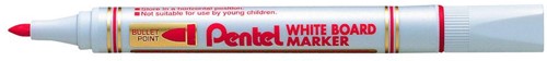 Pentel marqueur pour tableaux blancs MW85, rouge