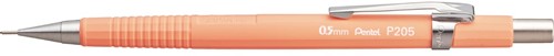 Pentel vulpotlood voor potloodstiften: 0,5 mm, pastel oranje houder
