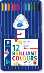 Staedtler crayon de couleur triangulaire Ergosoft 12 crayons 12 Stuk