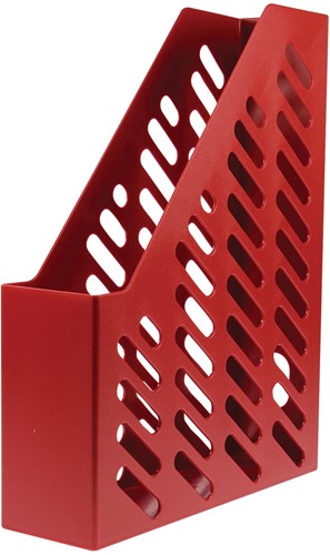 Han porte-revues rouge