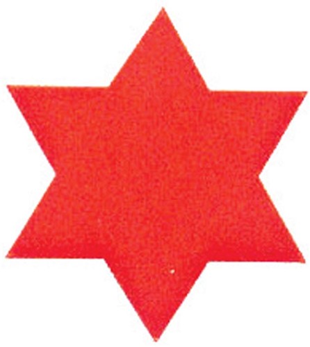 Bouhon gommette figure étoile