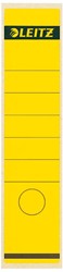 Leitz étiquettes de dos, autocollantes, ft 6,1 x 28,5 cm, paquet de 10 pièces, jaune 10 Stuk
