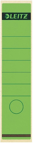 Leitz étiquettes de dos, autocollantes, ft 6,1 x 28,5 cm, paquet de 10 pièces, vert 10 Stuk