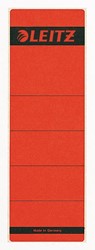 Leitz étiquettes de dos, autocollantes, ft 6,1 x 19,1 cm, paquet de 10 pièces, rouge 10 Stuk