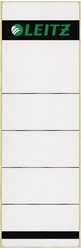 Leitz étiquettes de dos, autocollantes, ft 6,1 x 19,1 cm, paquet de 10 pièces, gris 10 Stuk