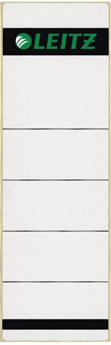 Leitz étiquettes de dos, autocollantes, ft 6,1 x 19,1 cm, paquet de 10 pièces, gris 10 Stuk