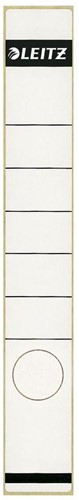 Leitz étiquettes de dos, autocollantes, ft 3,9 x 28,5 cm, paquet de 10 pièces, blanc 10 Stuk