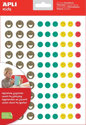Apli Kids gommettes de récompense, blister avec 12 feuilles