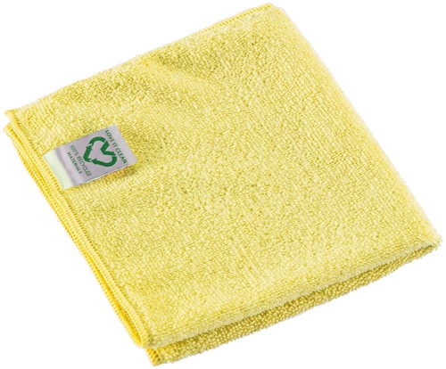 Vileda r-MicroTuff Swift chiffon de nettoyage, jaune, paquet de 5 pièces