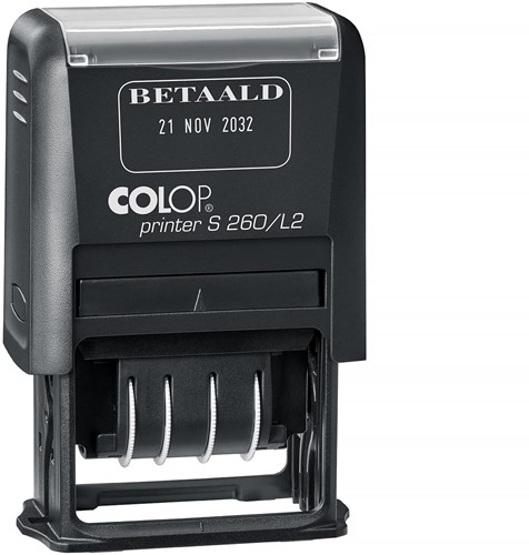 Colop cachet à formules avec date Printer texte: BETAALD
