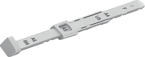 Réglette de guidage pour perforateurs Nexxt