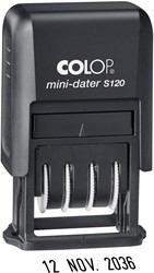 Colop mini-dater S120N, Nederlands