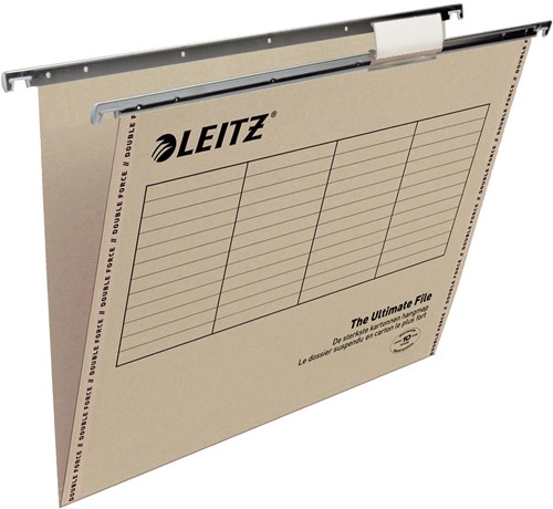 Leitz dossiers suspendus pr tiroirs Ultimate File ft A4, fond en V