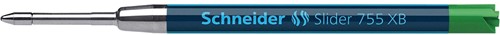 Schneider balpenvulling Slider 755 XB, groen