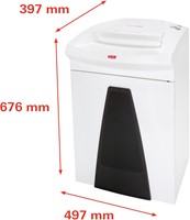 HSM SECURIO B26 papiervernietiger, 4,5 x 30 mm-3