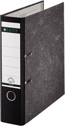 Classeur Leitz, ft folio, dos 80 mm, en carton, noir nuageux 1 Stuk