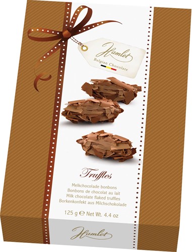Hamlet schilfertruffels melkchocolade, doos 125 g