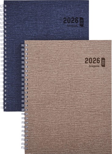 Brepols agenda Ecotiming, Kazar, assorti, 2024