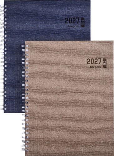 Brepols agenda Ecotiming, Kazar, assorti, 2024