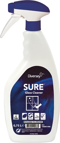 Diversey nettoyant verre Sure, flacon de 750ml