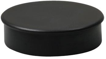 Nobo magneten, 20 mm, zwart, blister van 8 stuks 8 Stuk