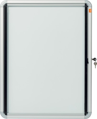 Nobo Premium Plus vitirine intérieure, porte rotante avec serrure, magnétique, 4 x A4
