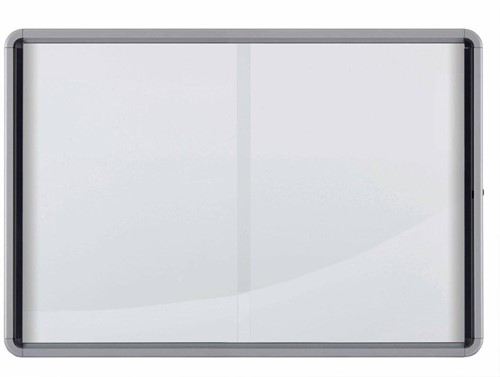 Nobo Premium Plus vitrine intérieure, porte coulissante avec serrure, magnétique, 12 x A4